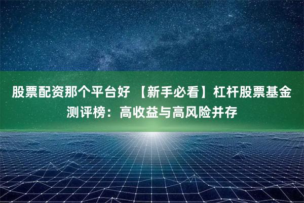 股票配资那个平台好 【新手必看】杠杆股票基金测评榜：高收益与高风险并存